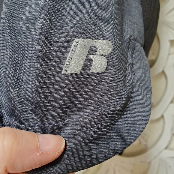 Mens Russell Gray & Black Dri-Power 360 Shorts Bundle of 2 Size XL - Picture 10 of 16